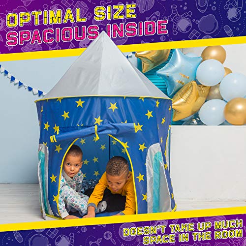 Kids Play Tent for Children , Toys Space Rocket Tent, Playhouse for