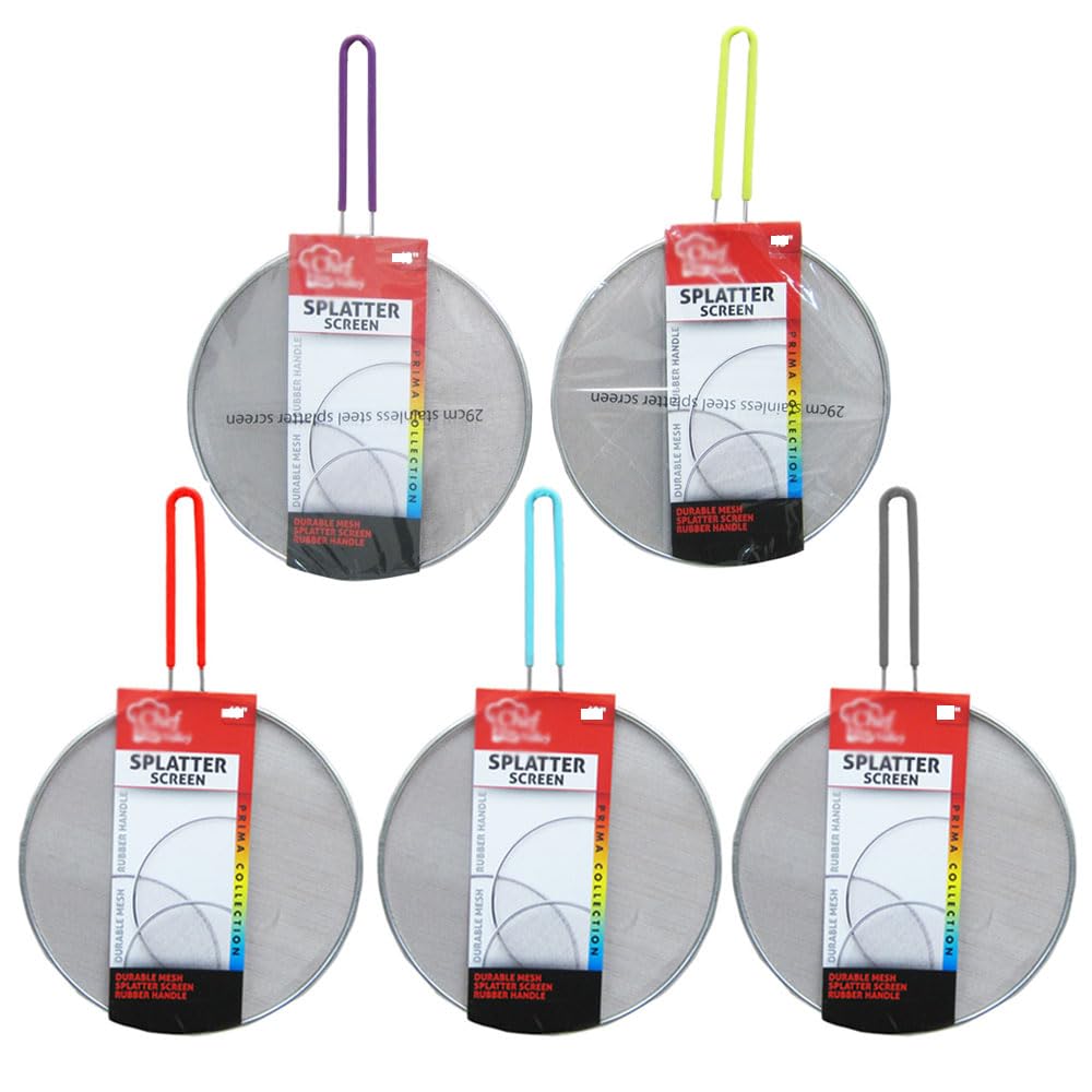 1 X Splatter Screen Frying Pan Lid Mesh Cover 11.5