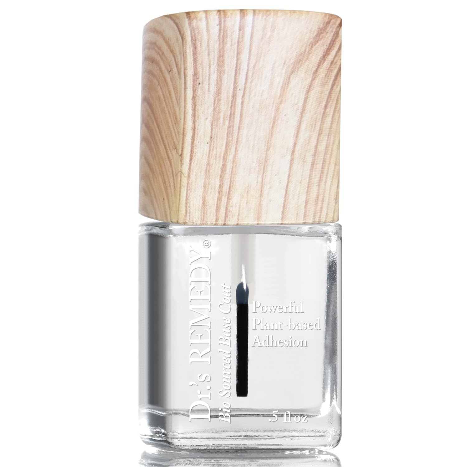 Dr’s Remedy Clear Base Coat Nail Polish Treatment, Organic Non Toxic All Natural Enriched Nail Strengthener and Care - BASIC Base Coat