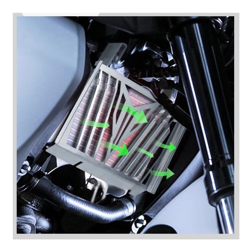Couvercle Grille Radiateur Couvercle De Protection De Calandre De Radiateur, Accessoires De Moto pour Yam&aha MT-125 MT125 MT 125 2020 2021 2022 2023
