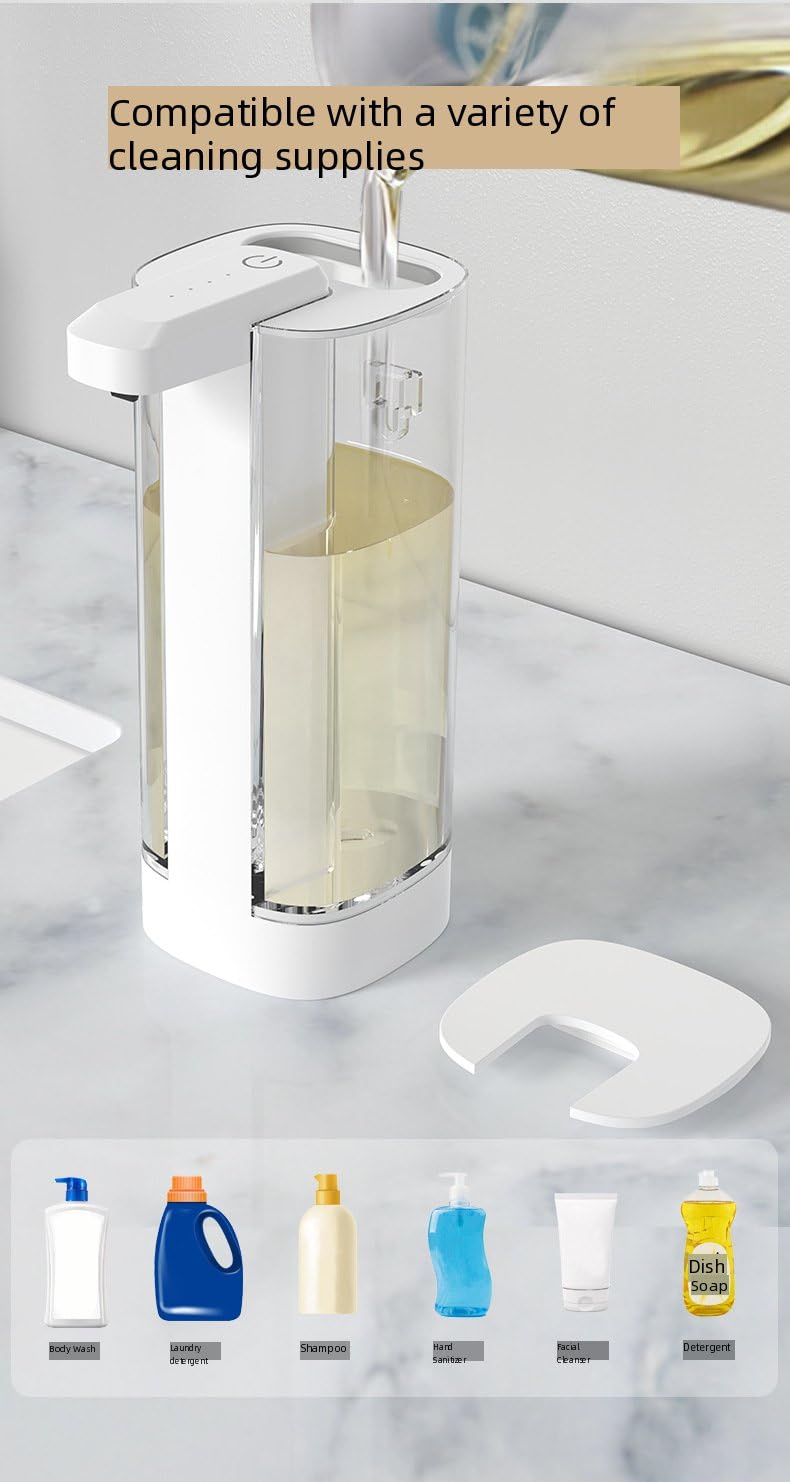 Nuovo dispenser automatico di sapone a induzione P13 schiuma lavatrice a mano alimentatore liquido dispenser sapone detergente a parete tipo gel