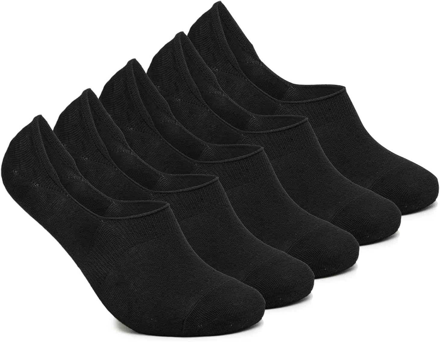 XJARVIS® No Show Loafer Socks for Men Combo, Made with Breathable, Moisture Absorbing & Anti Odour Combed Cotton with Anti Slip Grip & Low Cut, Ideal Socks for Summer