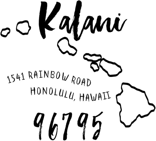 Miniatura 3 de Sello de dirección de devolución de Texas - Sello autoentintado del estado de Texas