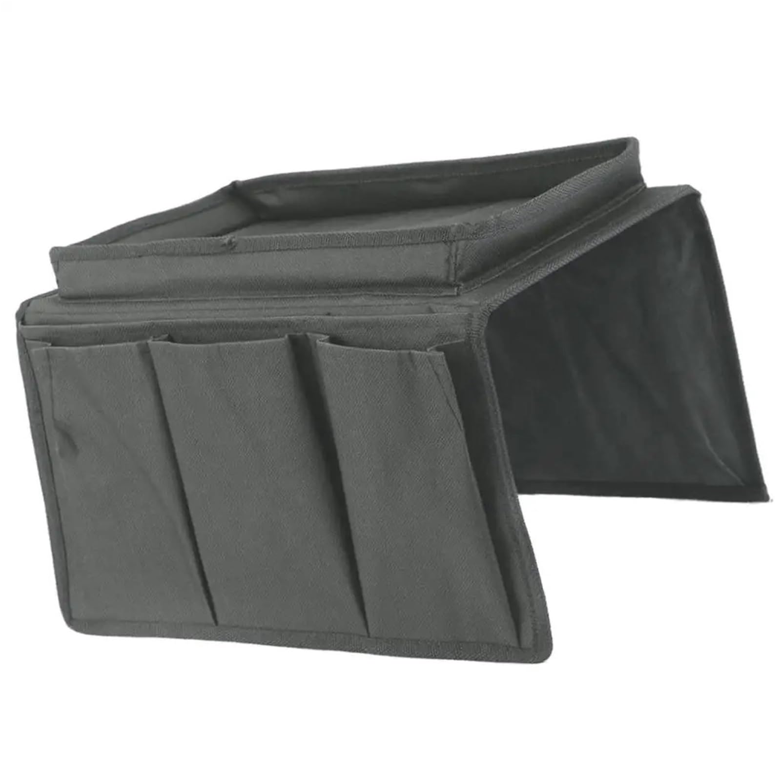Organizador de reposabrazos for sofá, Bandeja Almacenamiento Bolsillo, Control Remoto, Organizador for teléfono móvil para Sofá(Black)