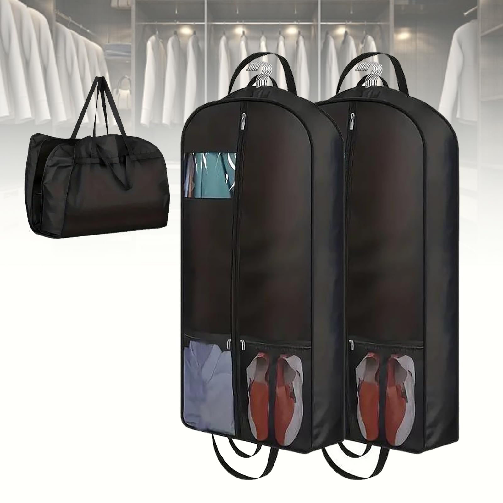 Sac à vêtements de voyage pour ranger les costumes en déplacement