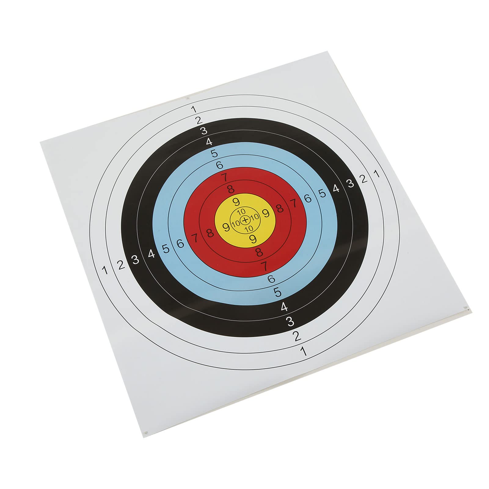Papier Cible De Tir À l'arc High Performance, Épaisseur Double Face, 60cm, 30 Feuilles Idéales pour la Pratique, Training, Chasse, Outdoor et Indoor, Développement des compétences