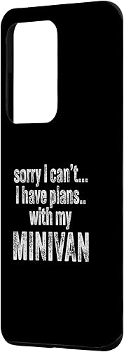 Miniatura 2 de Galaxy S20 Ultra Sorry I can't I have plans with my Minivan Funny Case