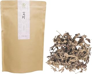 Artemisia Leaves, Qí Artemisia, Dried Artemisia Leaves (100g/pack), Artemisia Leaves for Foot Baths and Soaking baths艾叶,足浴泡浴艾叶(1 Pack of Mugwort Leaves)