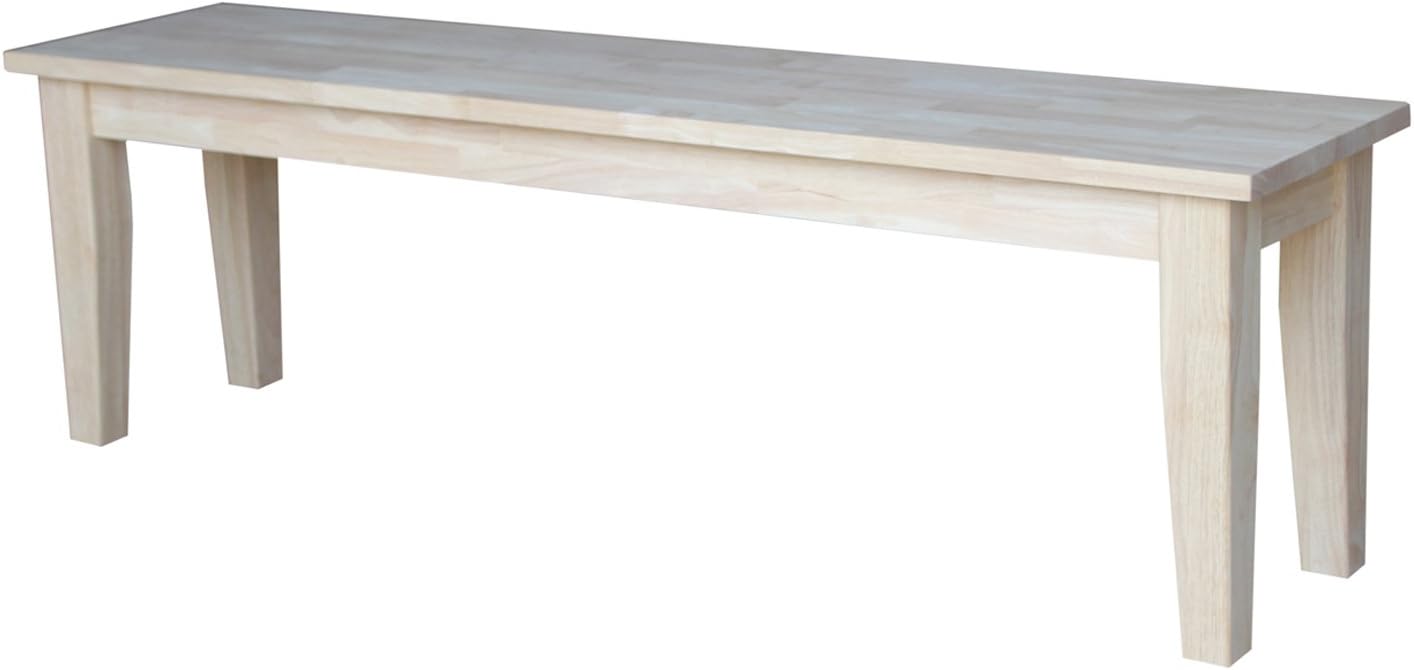 Amazon.com - International Concepts Bench, Unfinished - Table Benches