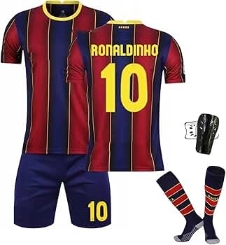新品 未使用 ゲームシャツ RONALDINHO ロナウジーニョ バルセロナ 2025年最新】バルセロナユニフォーム ロナウジーニョの人気
