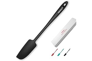 Silicone Jar Spatula, Small Rubber Scraper, Spatulas Silicone Heat Resistant