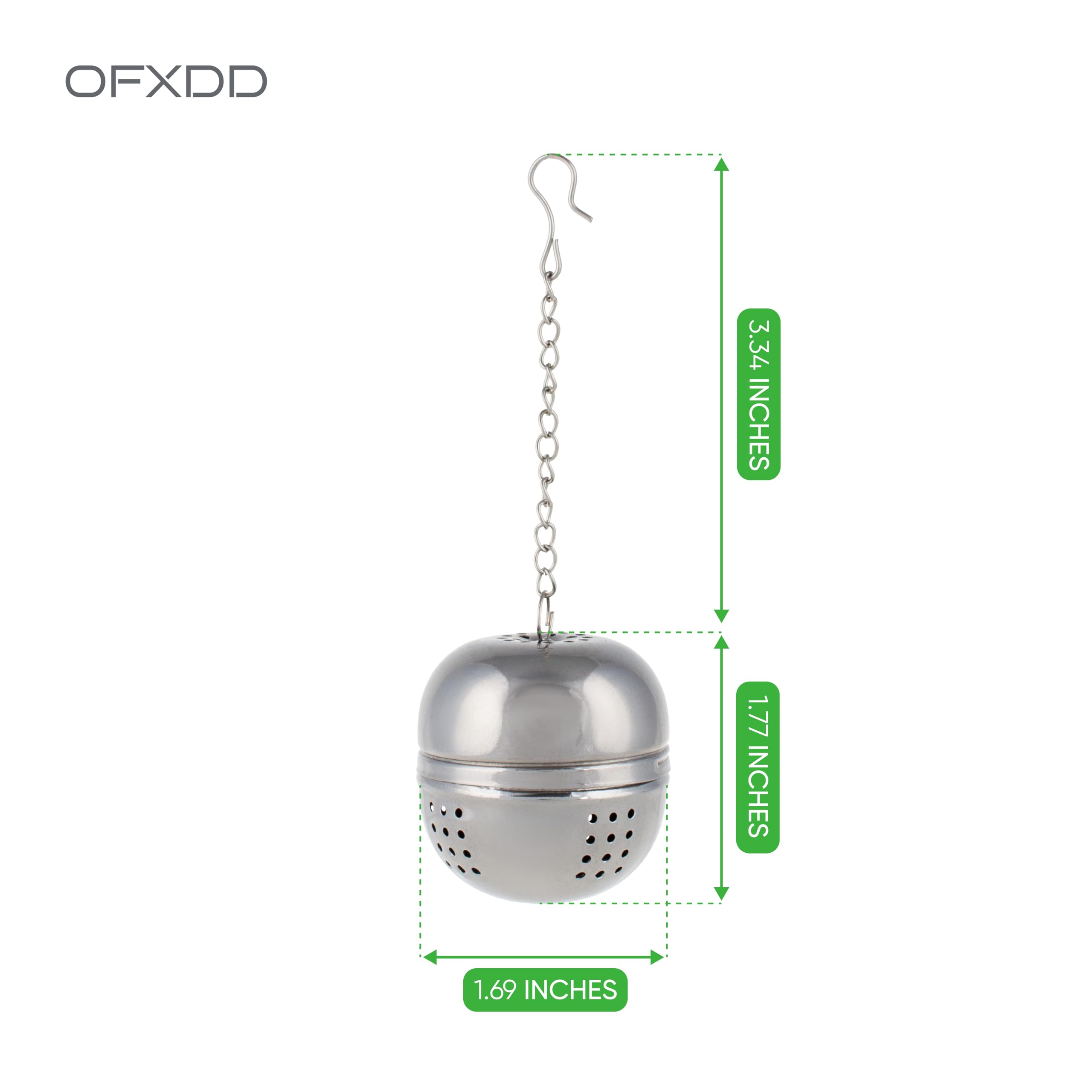 Infuseur à Thé En Acier Inoxydable - Set De 3 Boules à Thé Avec Manche Télescopique, Pour Thé En Vrac Et Tamisage - 3