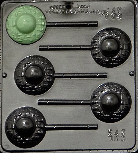 UFO Lollipop Chocolate Candy Mold 273