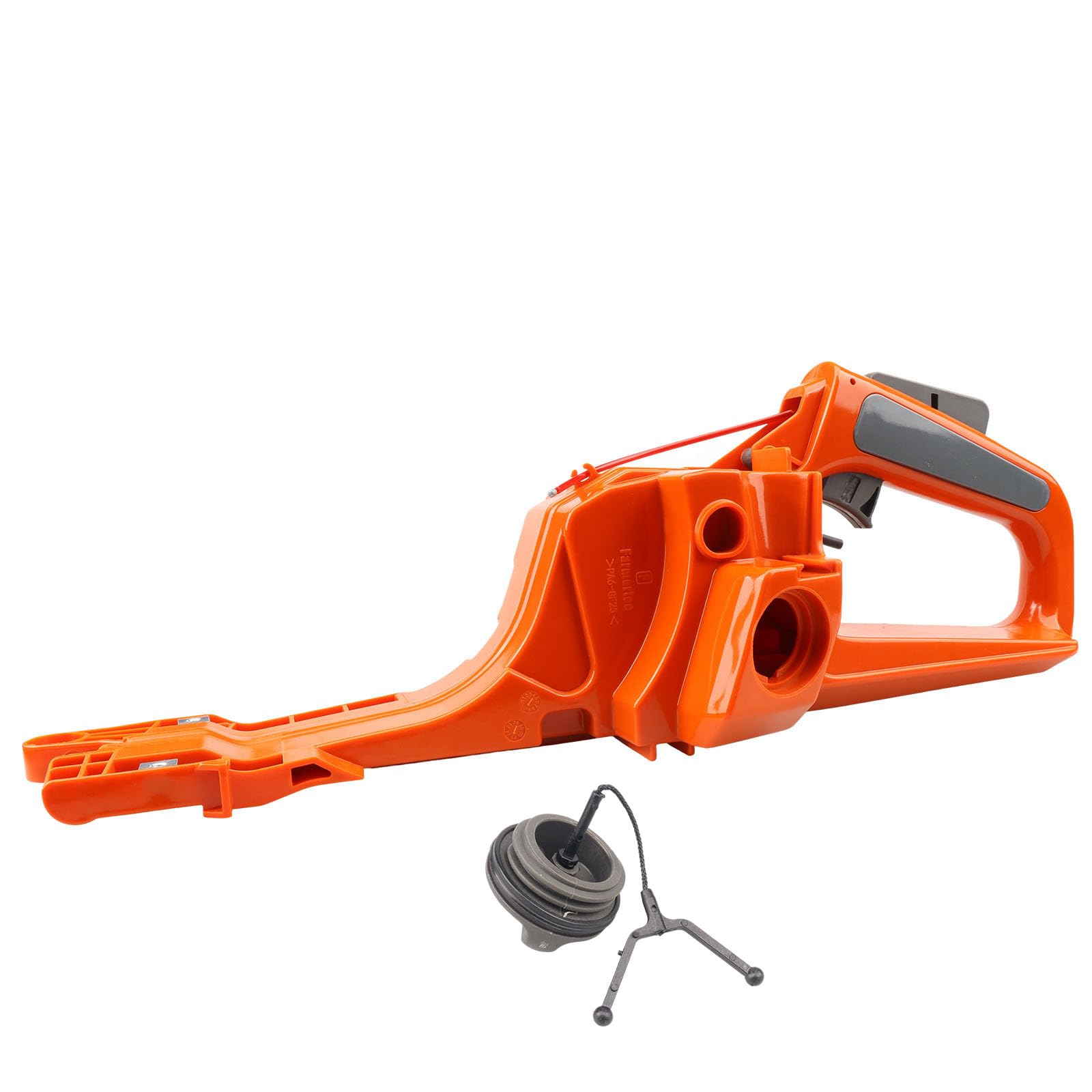 Fuel Tank Assembly Rear Handle Fuel Tank Trigger Assembly for Hus 395XP Chainsaw