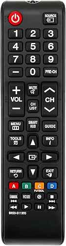 Allimity BN59-01199S Replacement IR Remote fit for Samsung 2015 LED TV K5100 Series K5100 UN40K5100 UN40K5100AF UN40K5100AFXZA UN43J5000BF Allimity BN59-01199S Replacement IR Remote fit for Samsung 2015 LED TV K5100 Series K5100 UN40K5100 UN40K5100AF UN40K5100AFXZA UN43J5000BF