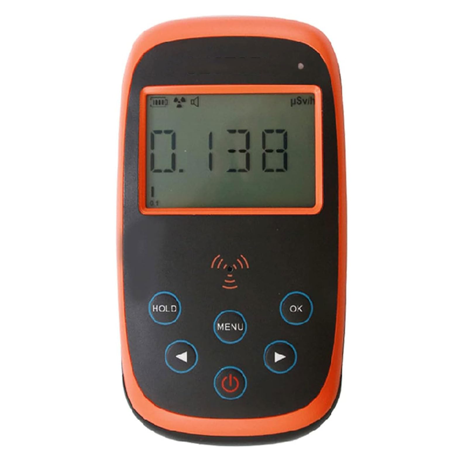 JITEM Geiger Counters Professioneller Strahlungsdetektor, High-Range-Hand-Geigerzähler, Alpha, Beta, Gamma, Röntgenstrahlen, radioaktives hochpräzises Strahlungsdetektionsinstrument, MR-50