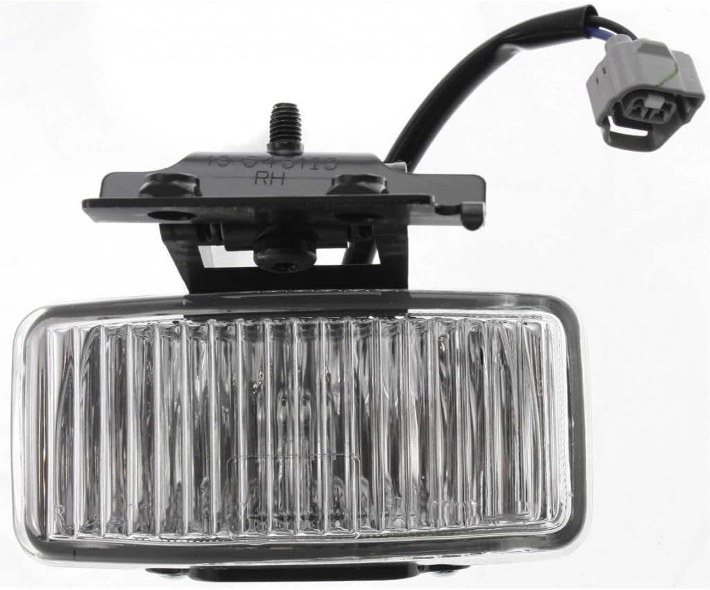 CarLights360: For 1997 1998 1999 2000 2001 Jeep Cherokee Fog Light Assembly Driver and Passenger Side Pair w/Bulbs-Replaces CH2592123 CH2593123