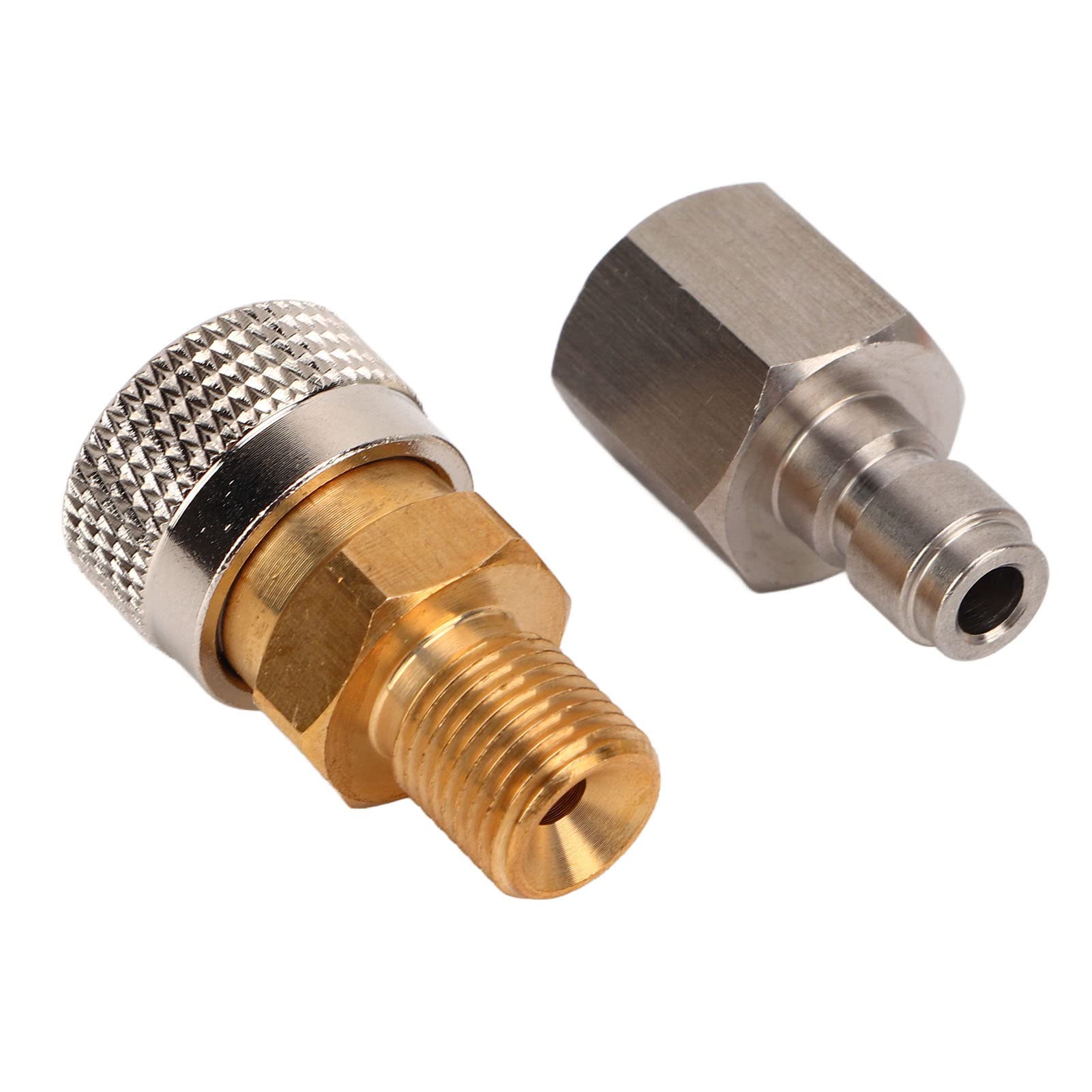 1/8 BSPP Quick Connector Charging Female Socket Coupler Stainless Steel Accessories Pneumatic Air Source Handling Component