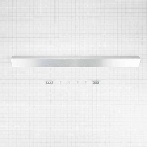 Miniatura 4 de Whirlpool W10113901A Kit de llenado trasero original OEM para rangos deslizantes, acero inoxidable - Reemplaza 9757784SS, 4396947, W10097260,