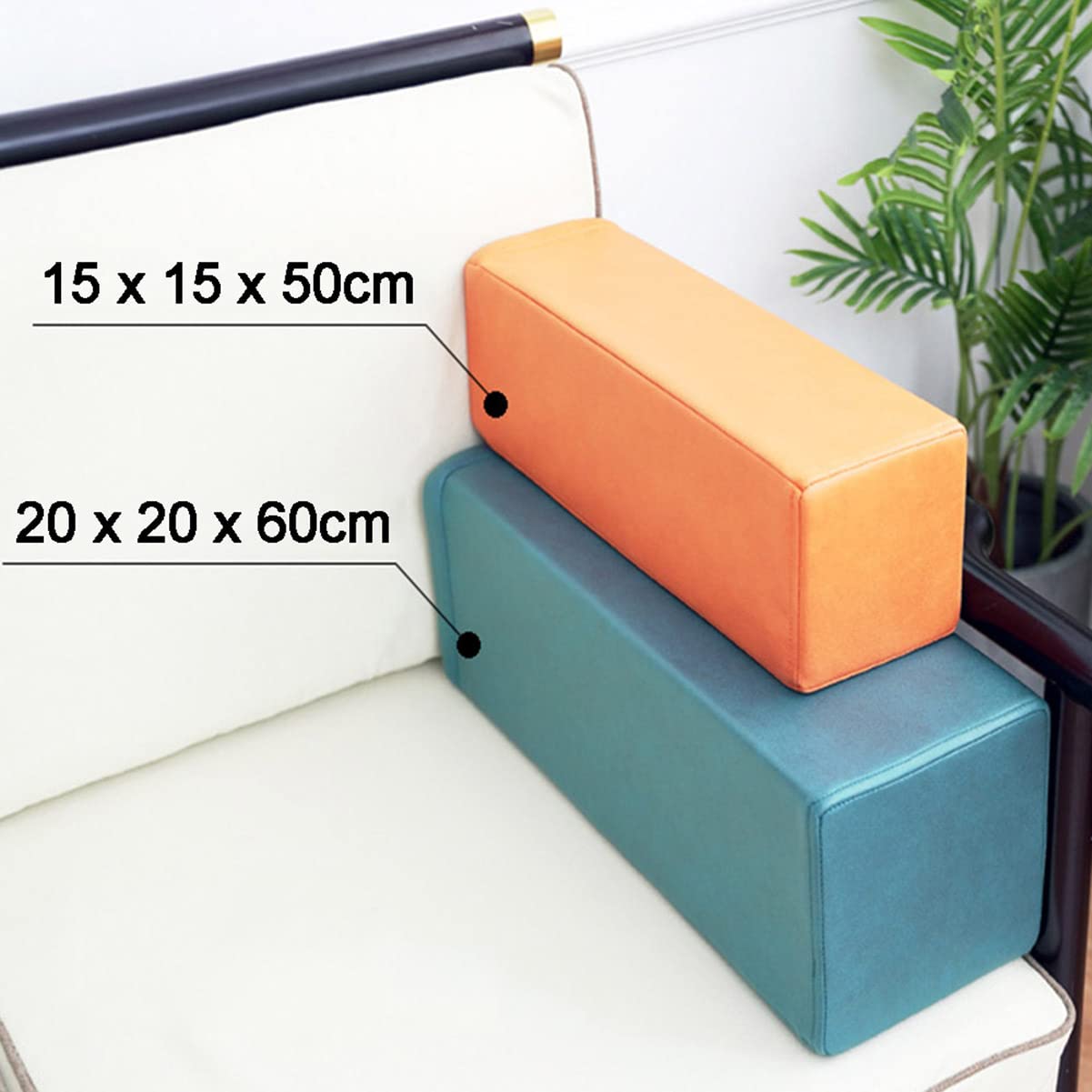 Cuscino Bracciolo Divano Impermeabile Verde - Supporto Schiena E Testa, Lavabile - Foto 2