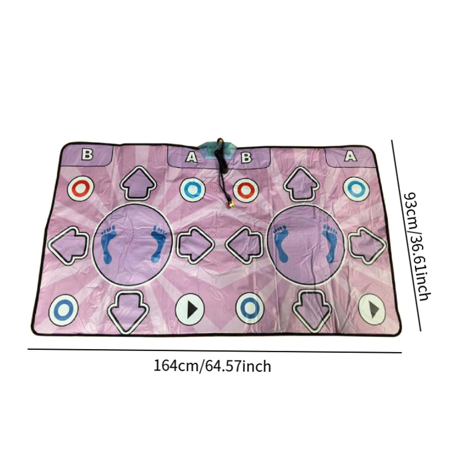 Tappetino da Ballo Giocattolo, Coperta Portatile, Gioco per Famiglie, Regalo di Compleanno, Tappetino da Gioco