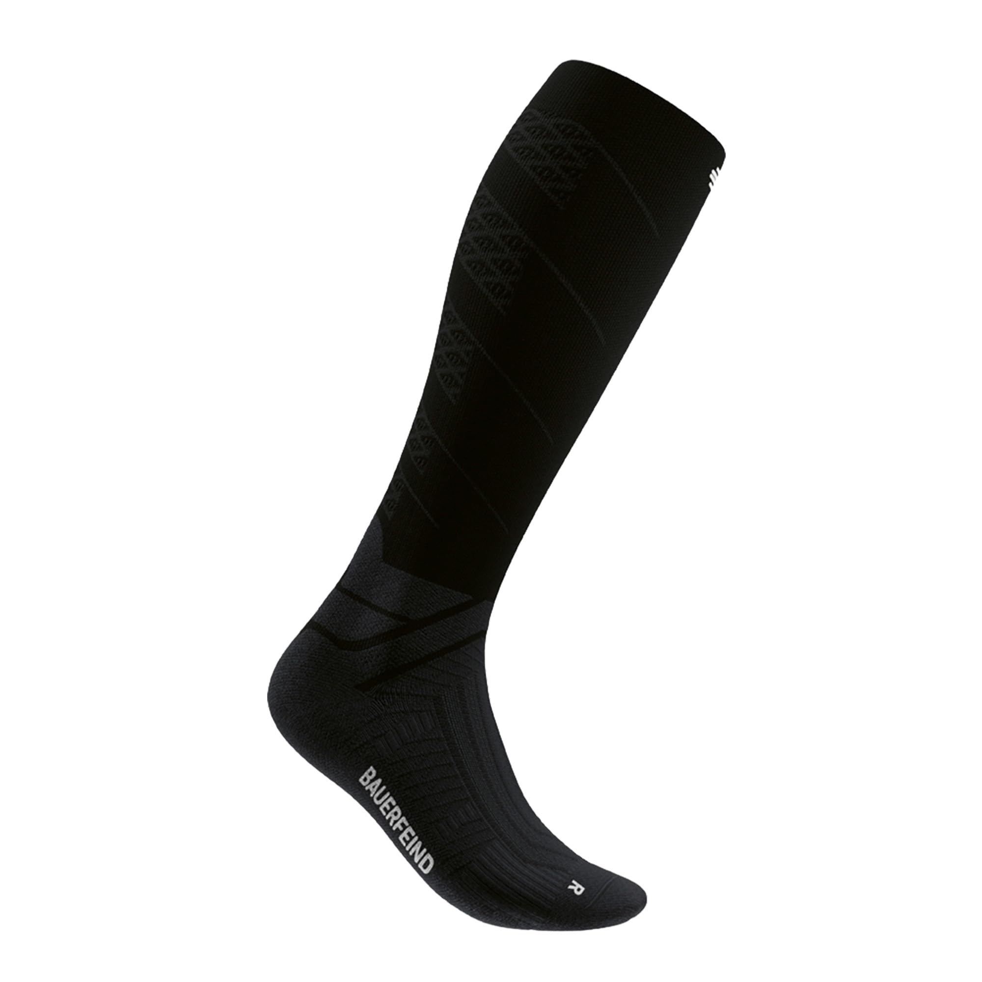 BAUERFEIND Calzini da corsa "Run Performance Compression Socks 2.0", 1 paio di calzini sportivi con compressione e pois 3D, calze da corsa