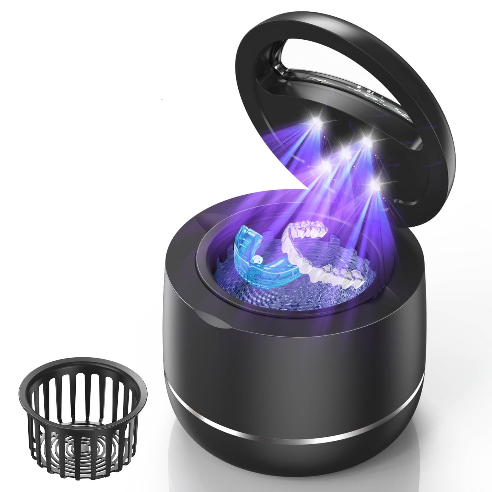 Photo 1 of Miorcols Ultrasonic Retainer Cleaner, 48kHz, 7.8oz