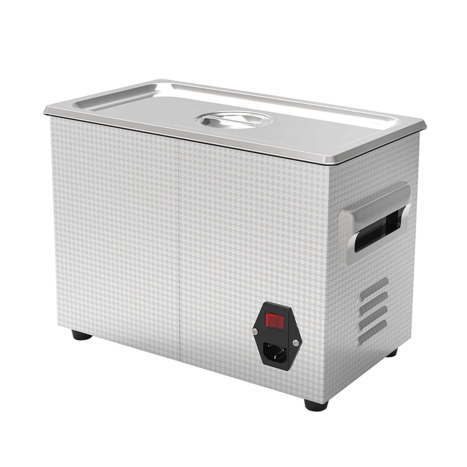 Pulitore Ad Ultrasuoni Digitale 4,5L 180W Display A LED Timer Riscaldatore Onda Variabile Strumenti Chirurgici Laboratorio Odontoiatrico Iniettore Efficace Pulizia Professionale