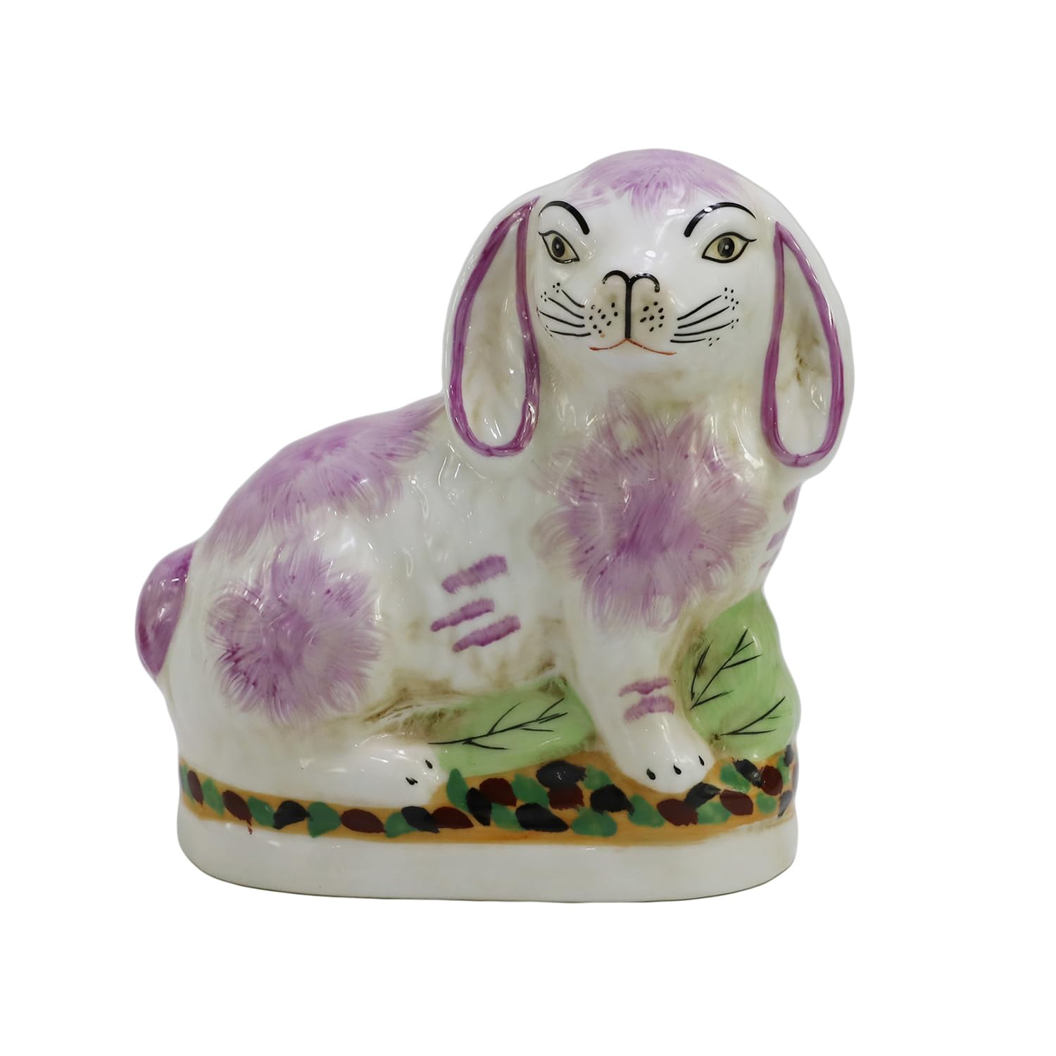 Hasenfiguren, Porzellan, Hasenfiguren, 17 cm, Mantel-Dekoration, bezaubernde Sammlerstücke, Osterhasen-Dekoration, Tisch, Schreibtisch, Heimdekoration, tolles Geschenk