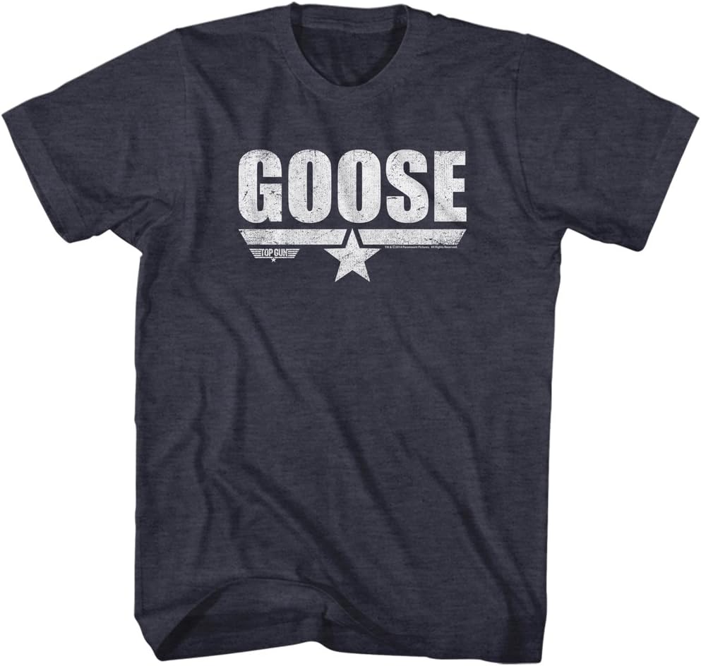 Top Gun 1980's Military Action Movie Vintage Style Goose Adult T-Shirt