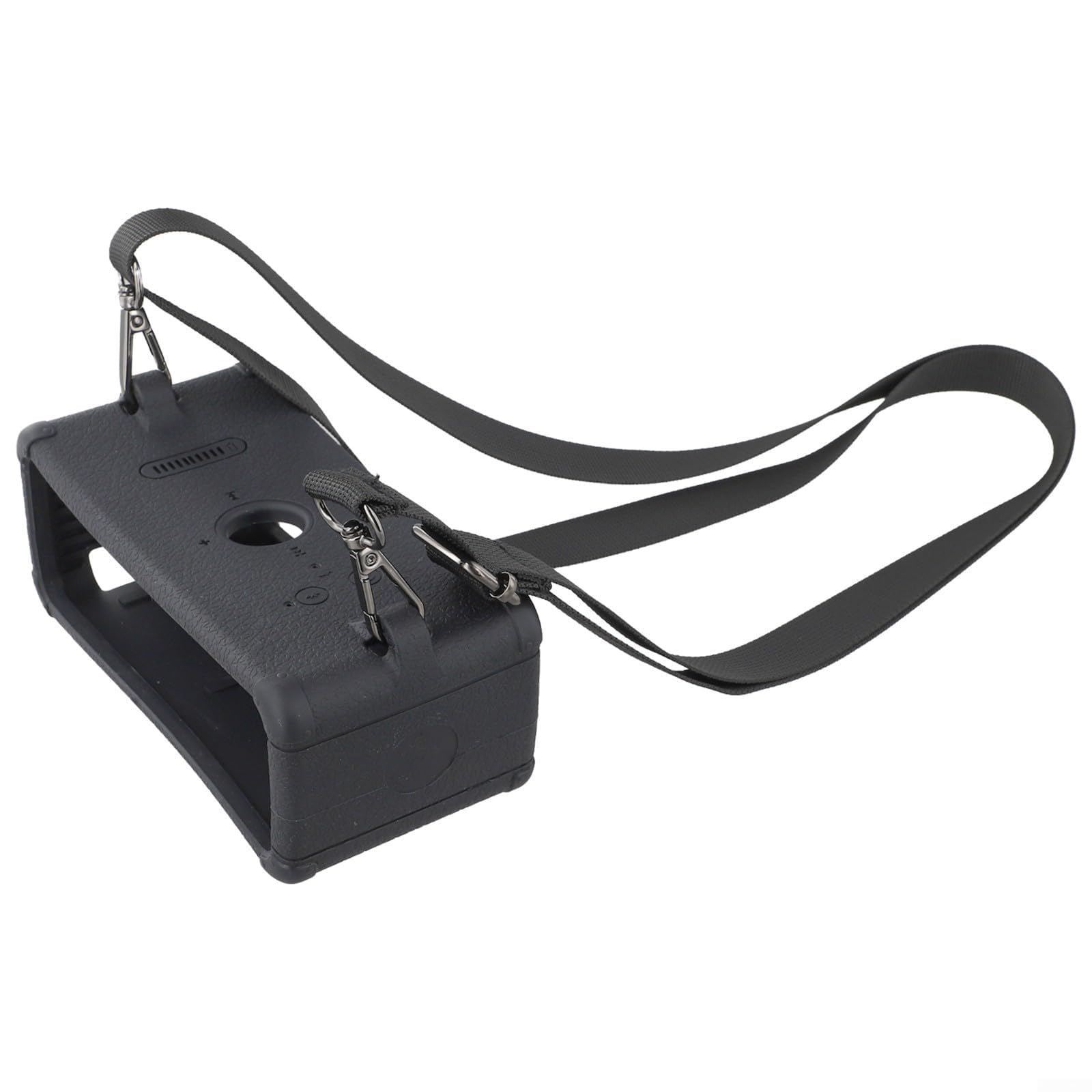 Housse en silicone conçue pour Marshall Emberton III avec bandoulière Excellente protection pendant les voyages (Noir)