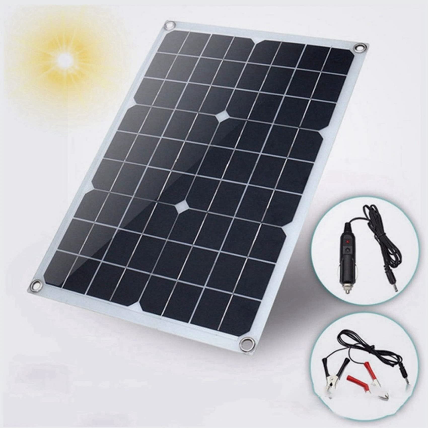 2 x 20 W 18 V monokrystaliczny panel solarny, fotowoltaiczny, przyjazny dla środowiska, przenośny panel słoneczny