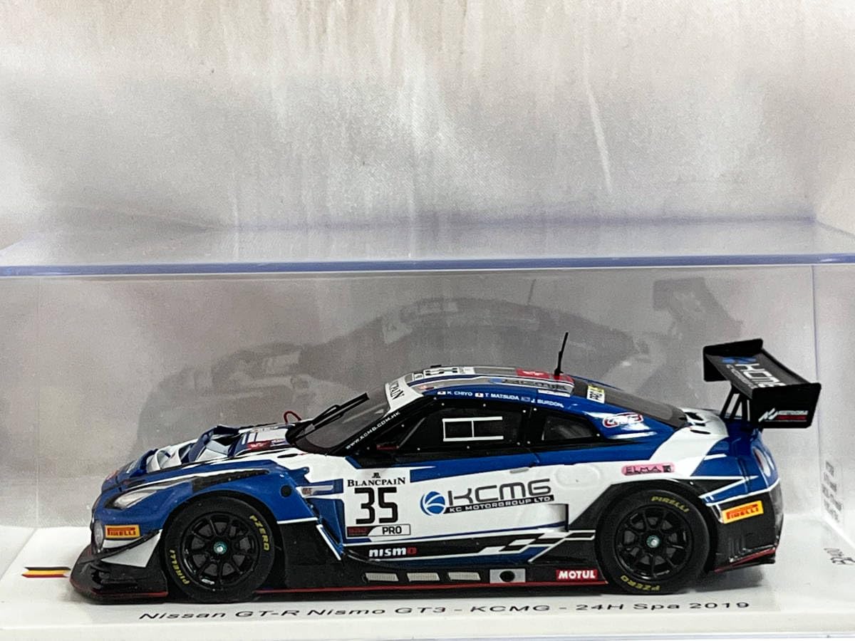 Amazon.co.jp: スパーク 143 ニッサン GT-R Nismo GT3 KCMG 2019 スパ