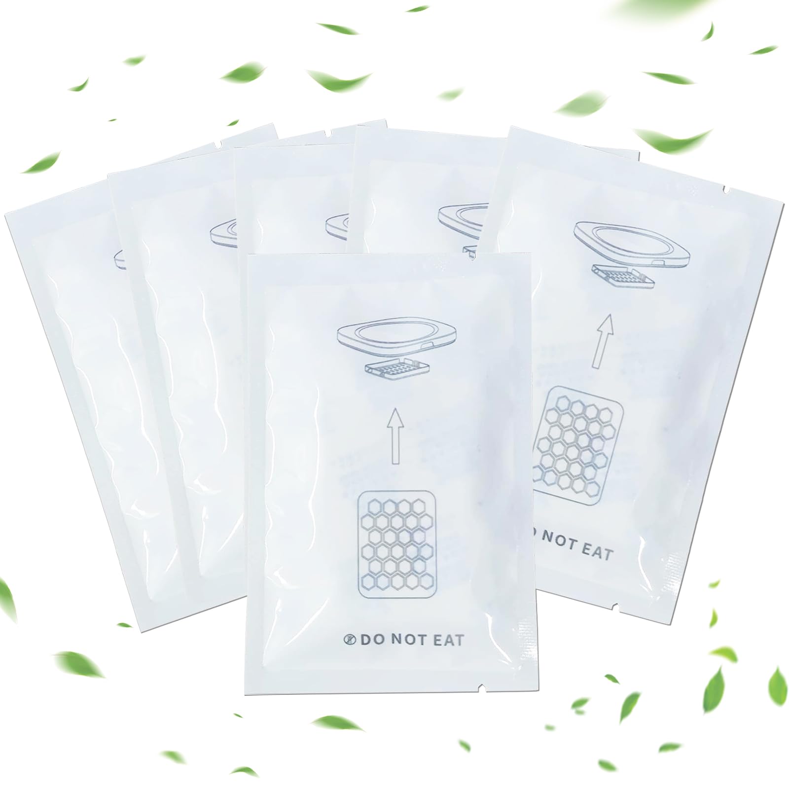 IMIPAW Lot de 6 déshydratants pour animaux de compagnie - Déshydratant de rechange pour la plupart des distributeurs automatiques de nourriture pour chats - Garde la nourriture pour chat et chien au