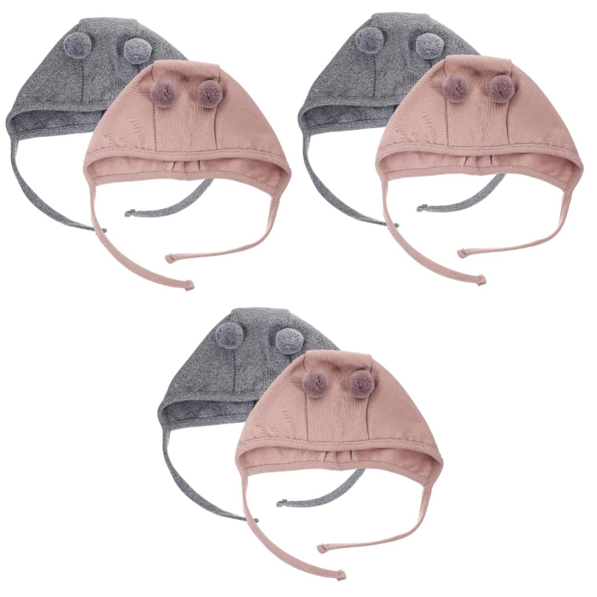 ifundom Sombrero De Bebe Gorro Bebe Sombrero Bebe Gorrito con Orejas Sombreros Calientes Infantiles Gorra Infantil Sombreros Infantiles Gorros Recién Nacidos Algodón