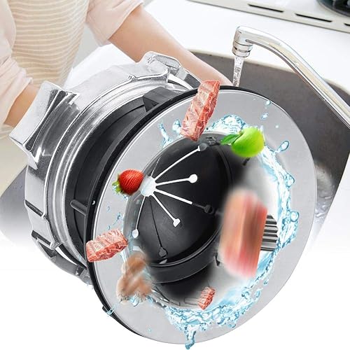 Miniatura 3 de Fdit Eliminador de residuos de alimentos Montaje Eliminación de basura Kit de brida de fregadero Brida de eliminación de basura de goma Tuerca de