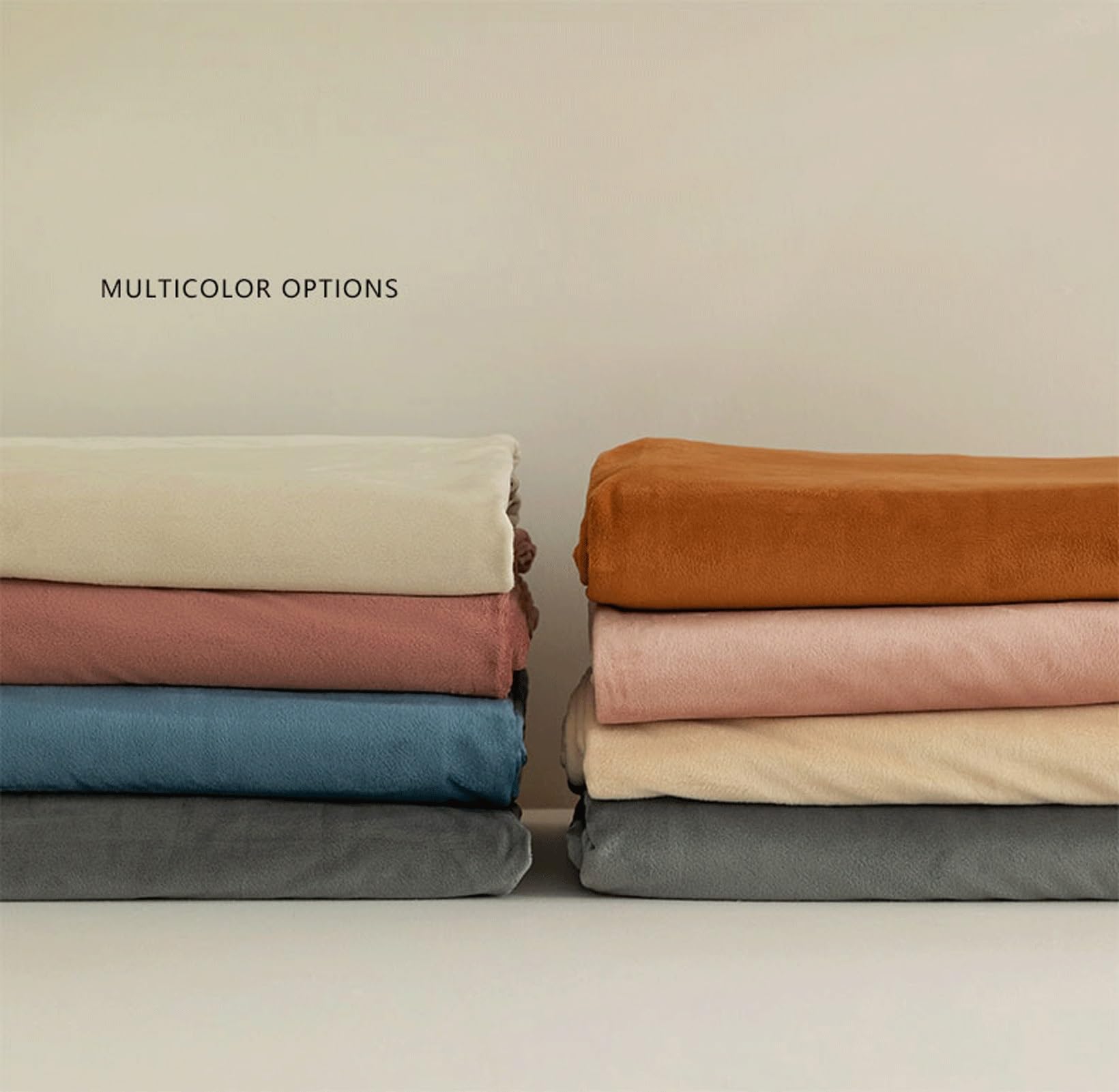Plüsch Bettlaken 160x230 240x250 240x260 Betttuch Haustuch Laken Flauschige Bettlaken Winter Warme Cashmere Touch ohne Gummizug(Pink,240x250cm)