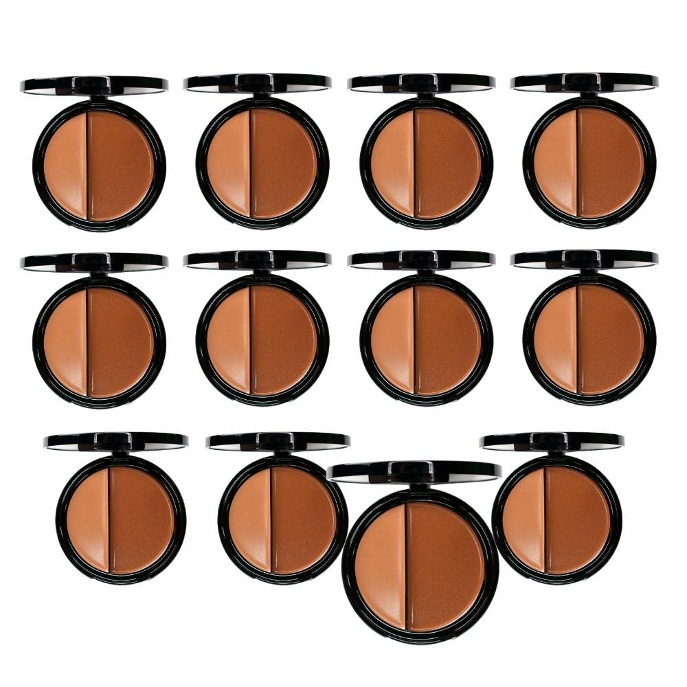 EVE PEARL HD Dual Foundation Full Coverage Foundation Set Long Lasting Everyday Non Greasy Lightweight Texture Makeup Set