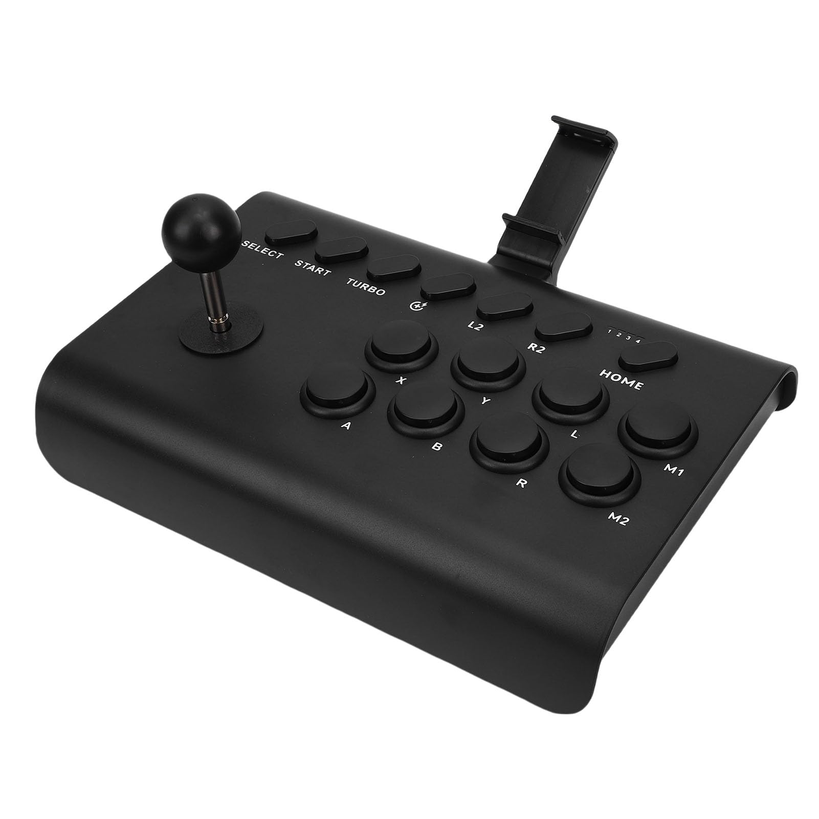 Bewinner Controlador de Juego Universal Fighting Stick Joystick Retro para PC TV Set Top Box Computadora Juegos de Teléfono, Batería de Larga Duración, Conexión Bluetooth/WiFi