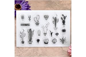 KWELLAM CACTUS Clear Stamps
