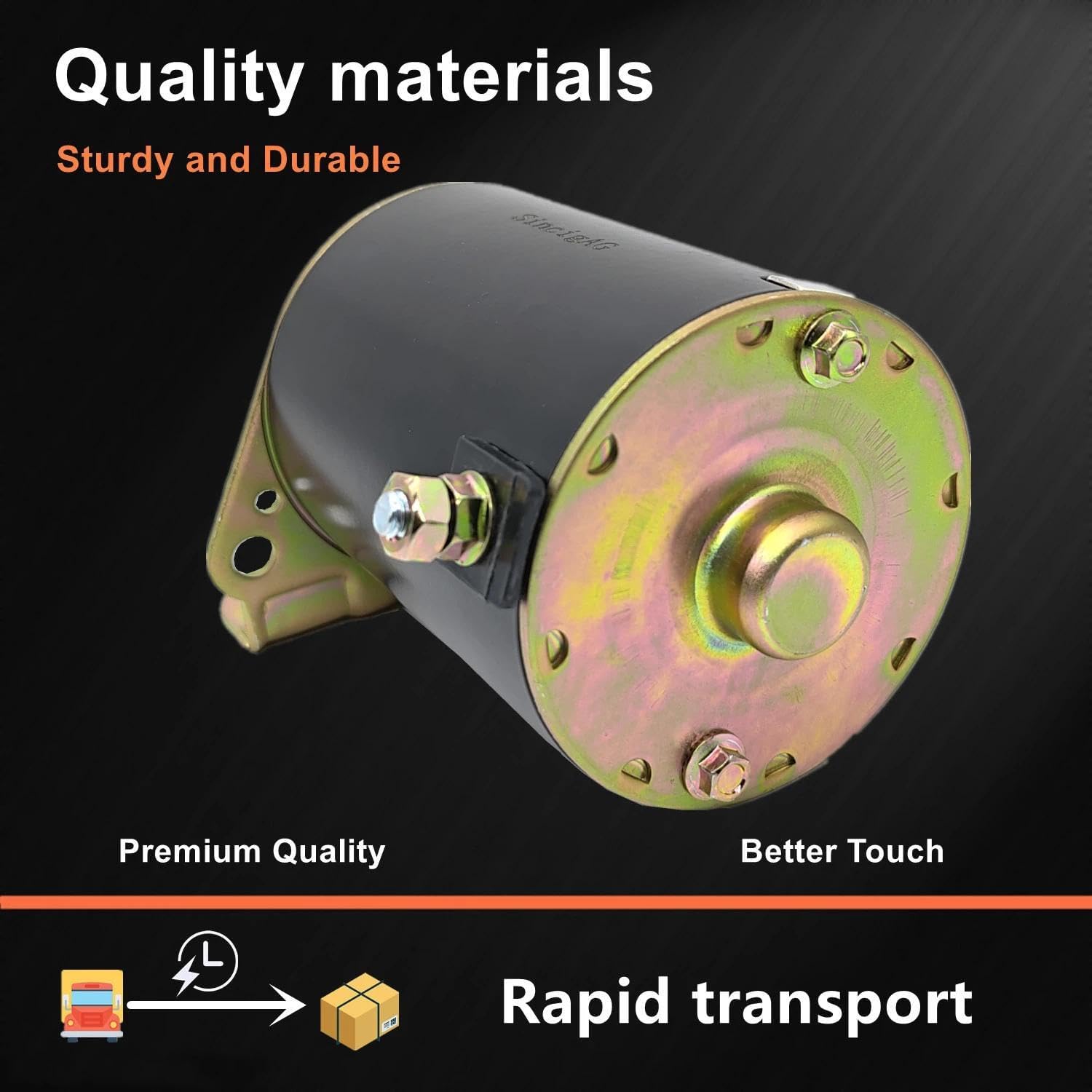 Anlasser 14 Zähne Starter Motor Rasenmäher Traktor Ersatzteil kompatibel mit Briggs & Stratton 693551 593934 283707