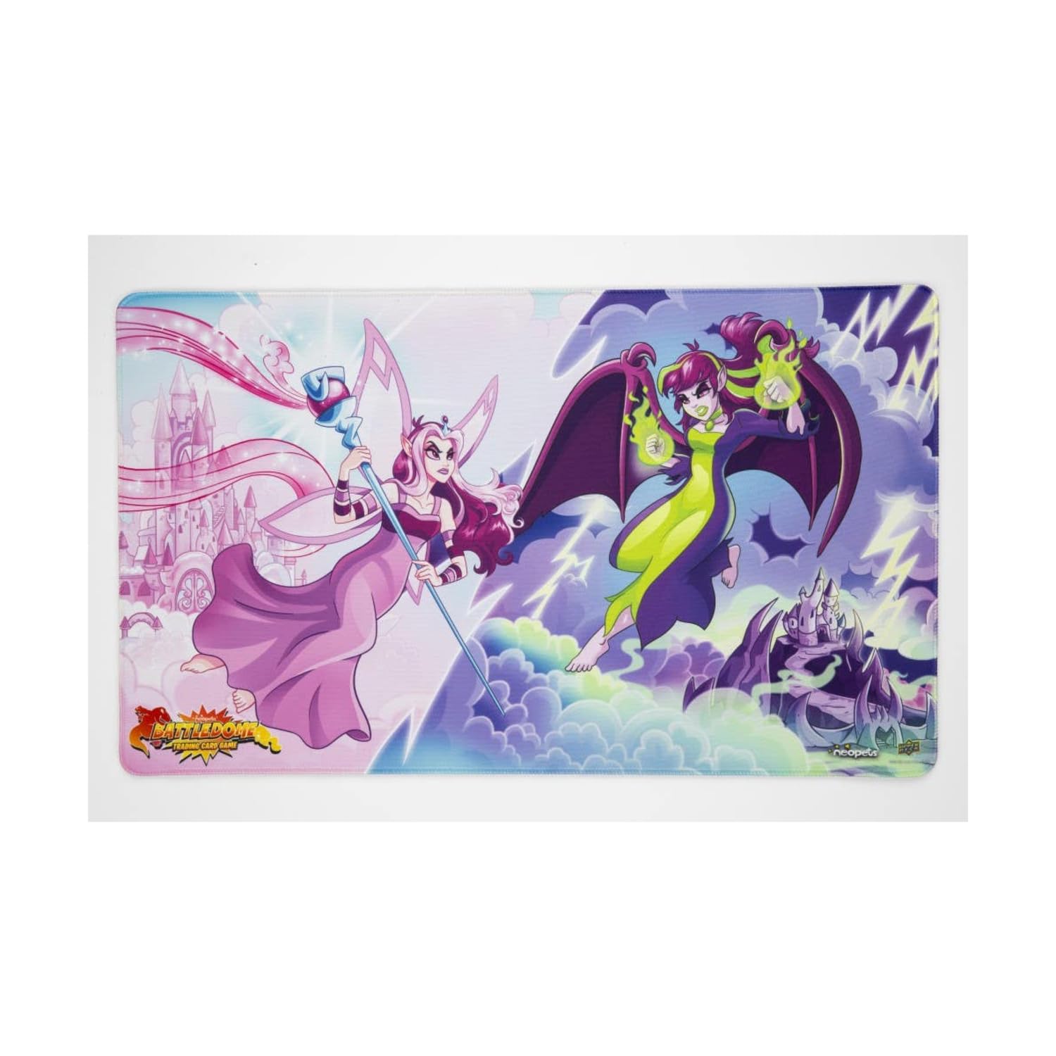 Neopets Battledome TCG: Fyora vs Jhudora Playmat : Amazon.sg: Toys