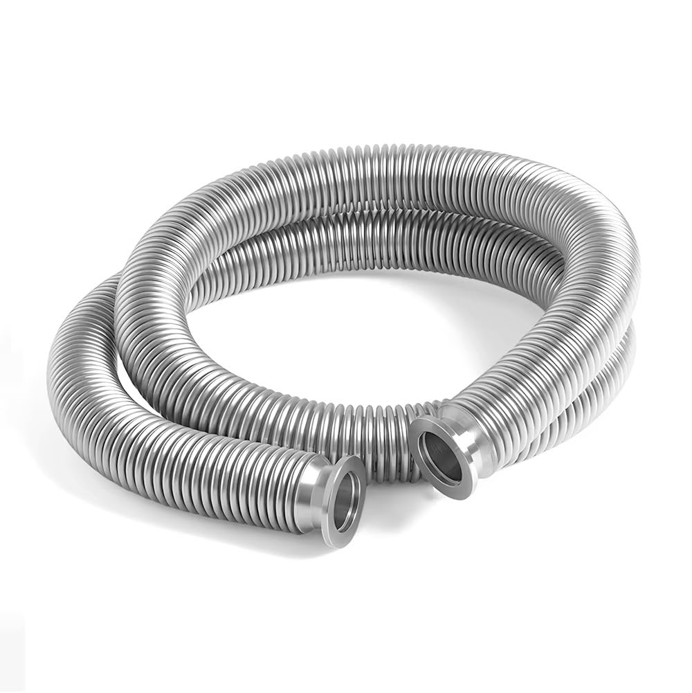 Flexibler Vakuumbalg Aus SS304-Edelstahl, KF16-Schnittstelle, 0,15 MM Dick, Außendurchmesser 26 MM, Spannfutter Außendurchmesser 30 MM, HMeliumleck Erkannt(150mm)