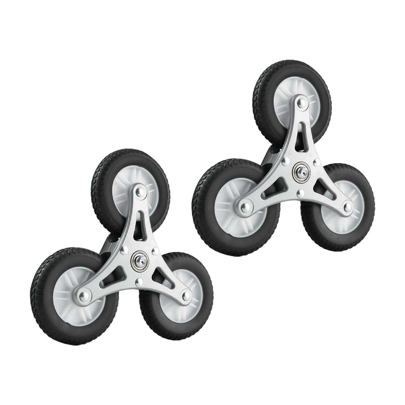 Ruedas De Sustitución para Escalera Silenciosas para,Negro 22.5cm