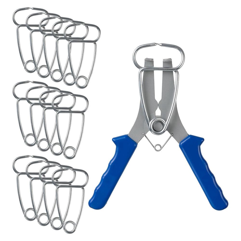 Rersduyt Miter Spring Clamps Kit 13 Miter Clamps with Spring Loaded Pliers for Woodworking Picture Frames Wood Trim Moldings