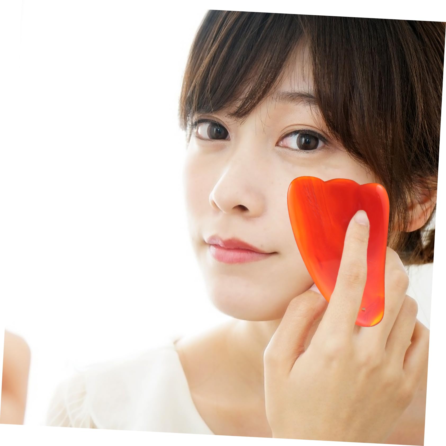 TOVINANNA Beauty Skin Care Tool Jade Scraping Board Stick Natural Agate Salon Use Face Body Massage