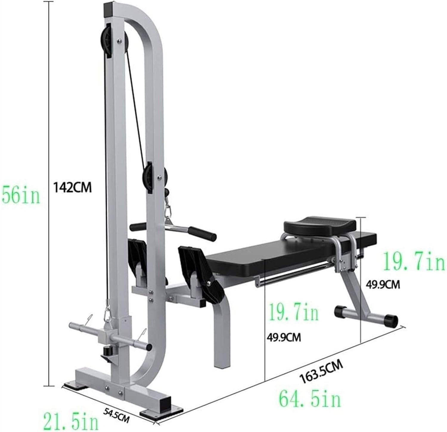 Rowing Machines Multifunctional Home Dumbbell Bench Rowing Machine Indoor Full Body Muscle Exerciser Comprehensive Training Device