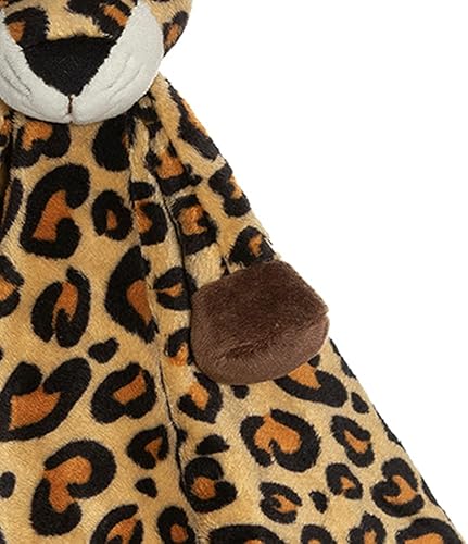 Miniatura 4 de Teddykompaniet Båstad Manta de juguete para bebé, estampado de leopardo Diinglisar, manta de seguridad para bebé, manta de peluche de animales para