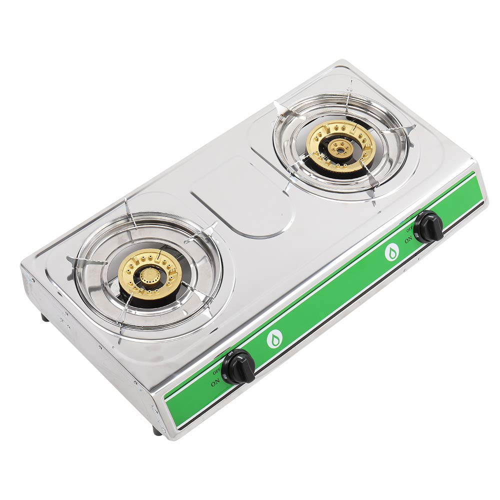 Buy Z ZTDM Stainless Steel 2Burner Range Cooktops, Portable Propane