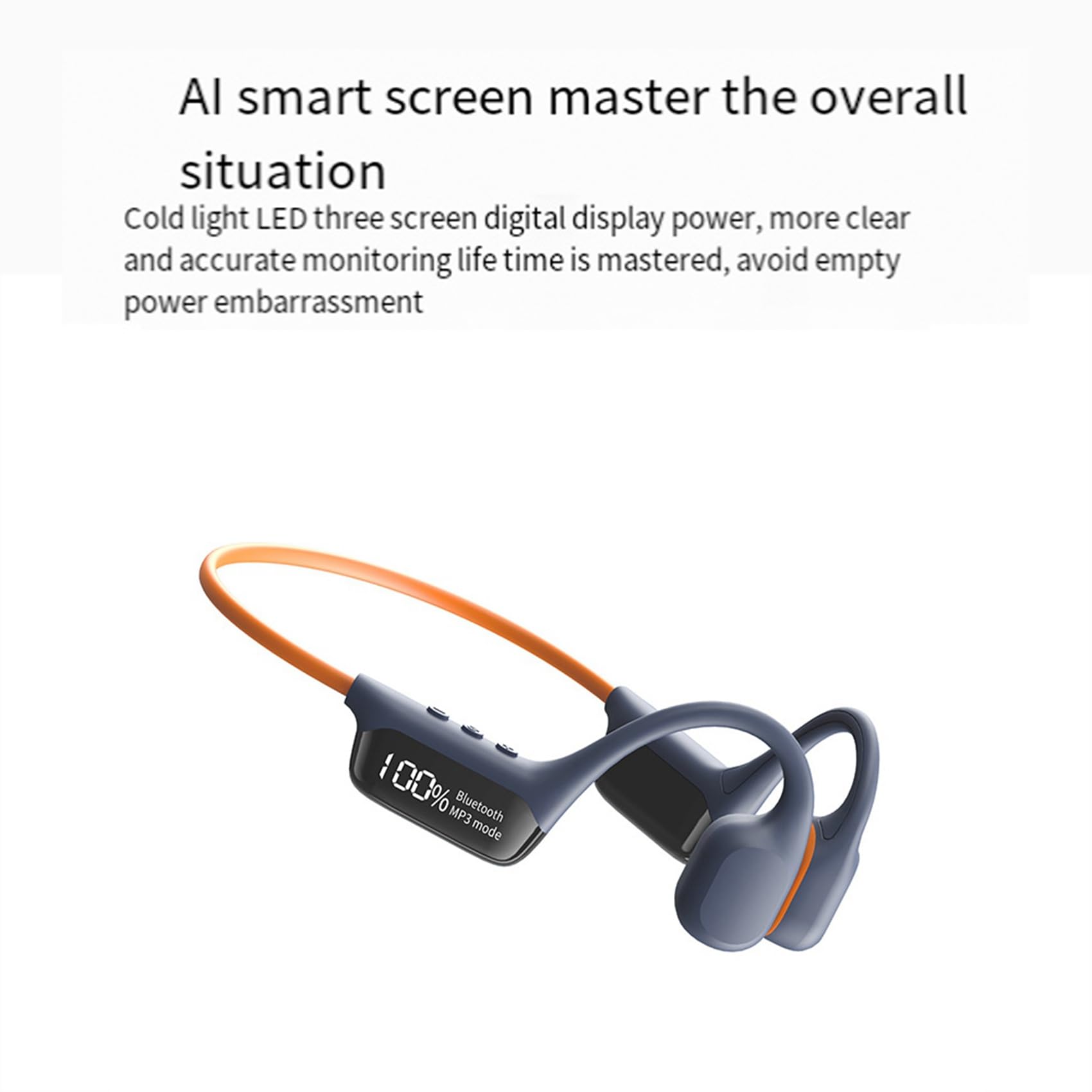 2X 32GB Cuffie Bluetooth A Conduzione Ossea IPX8 Impermeabili Cuffie da Nuoto Cuffie Stereo Wireless per Musica